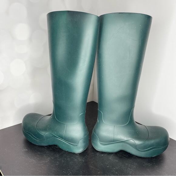 Bottega Veneta Puddle Rubber Boots Inkwell Women’s Sz EU 39 - Picture 4 of 6